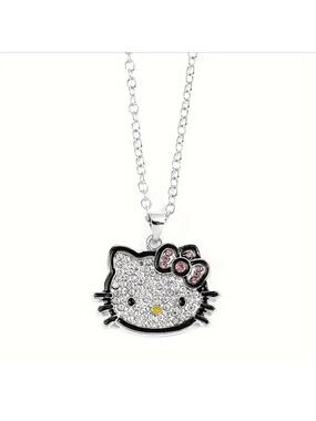 Authorized Sanrio Simplicity Hello Kitty Pendant Necklace NIP